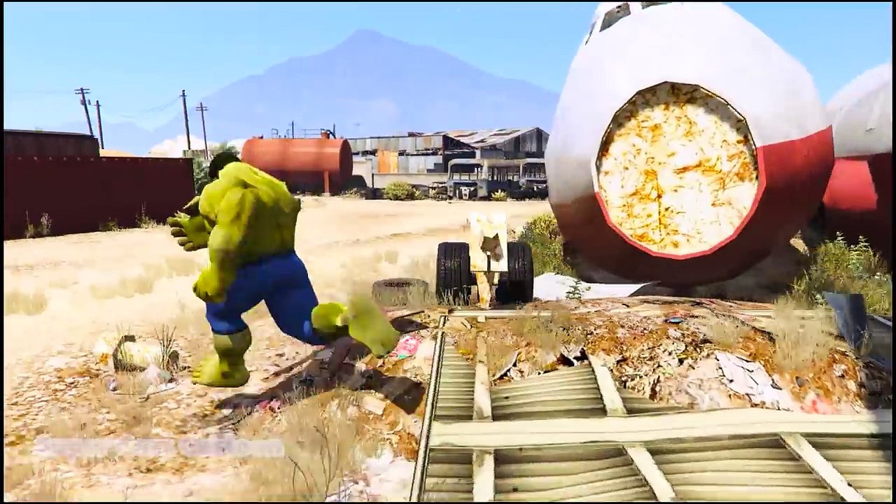 Hulk escaped from Jail with big brother hulk. Police spiderman in 3d cartoon for kids and