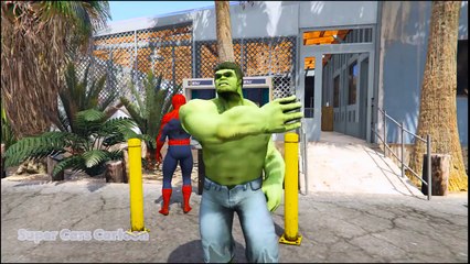 Joker prank Spiderman and Hulk with fireworks in the toilet cartoon for kids movie