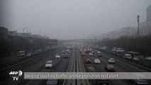 Beijing slashes traffi