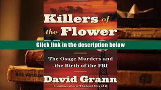 PDF  Killers of the Flower Moon: The Osage Murders and the Birth of the FBI David Grann Pre Order