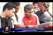 Chilca: sujetos capturados serían miembros de banda extorsionadora 'Los Rucos'