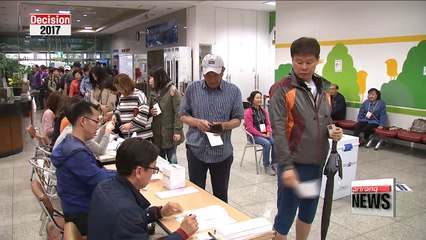 Download Video: Koreans heading to polling stations to elect president