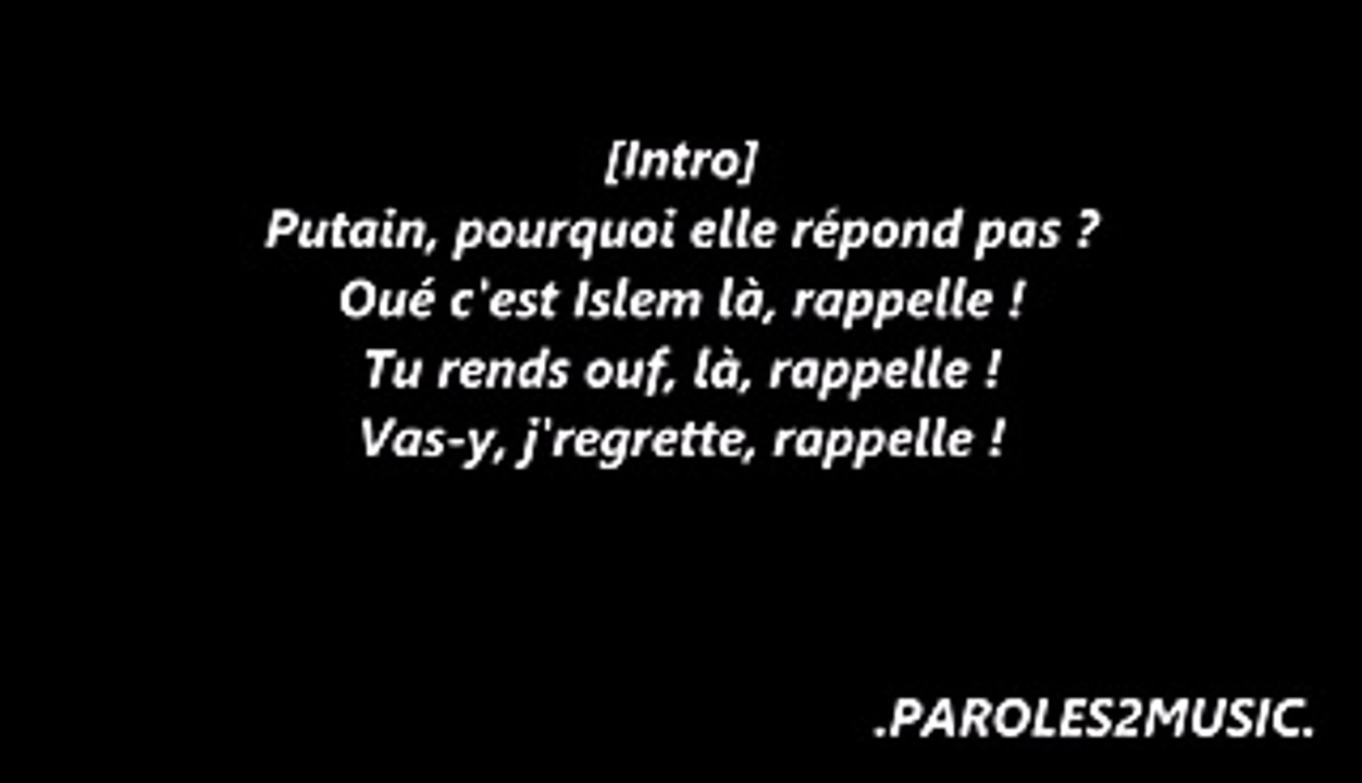 Hayce Lemsi - Je t'aime moi non plus (Paroles/Lyrics)