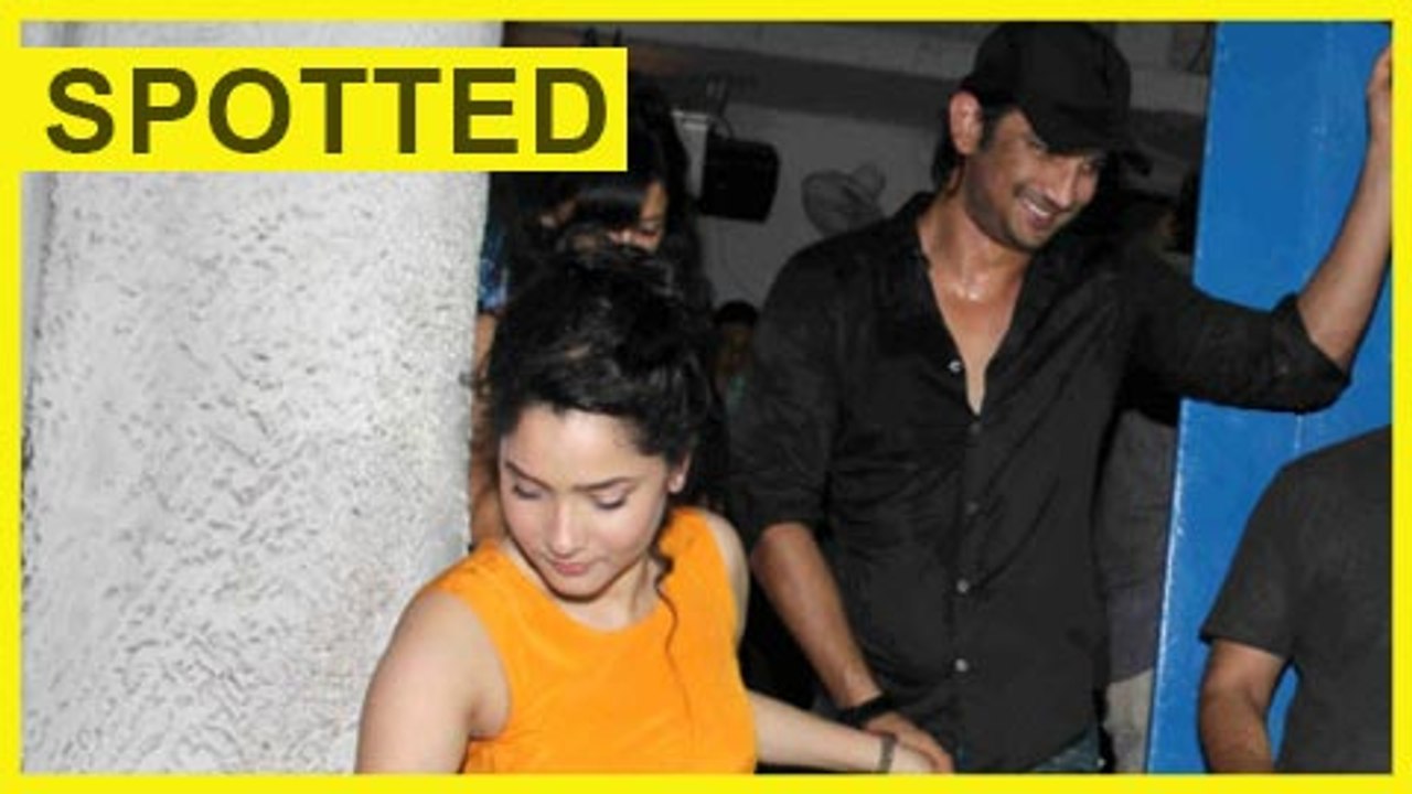 Ankita Lokhande and Sushant Singh Rajput Get Back Together Over A Coffee Date