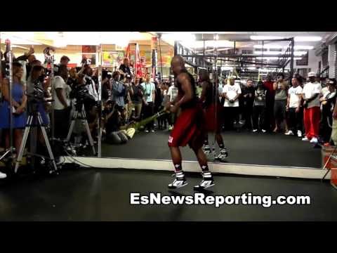 No One Jumps Rope Like Floyd Mayweather TBE - esnews boxing