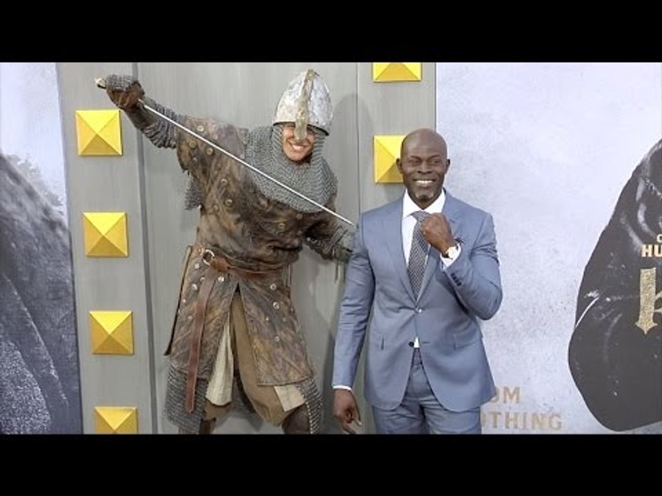 Djimon Hounsou "King Arthur: Legend of the Sword" Premiere
