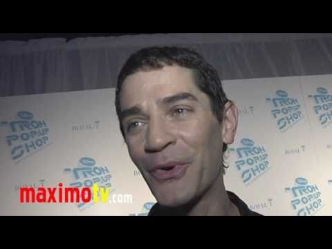 JAMES FRAIN on TRON: LEGACY at Tron Legacy Pop-Up Shop Opening