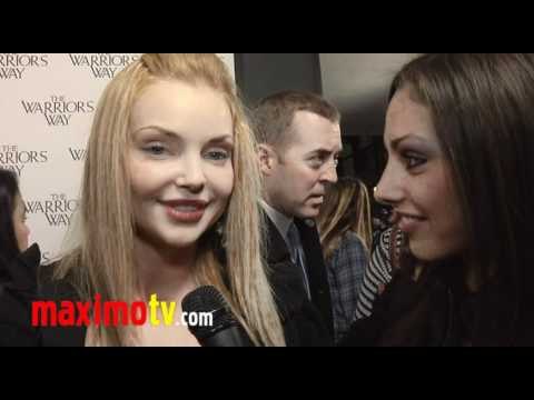 IZABELLA MIKO Interview at The Warrior's Way Los Angeles Screening