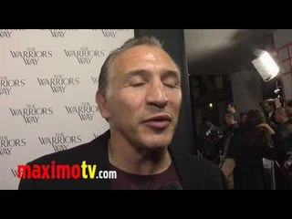 Ray BOOM BOOM Mancini Interview at "The Warrior's Way" Los Angeles Screening