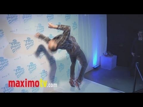 ANIS CHEURFA on Tricking at Tron Legacy Pop-Up Shop Opening