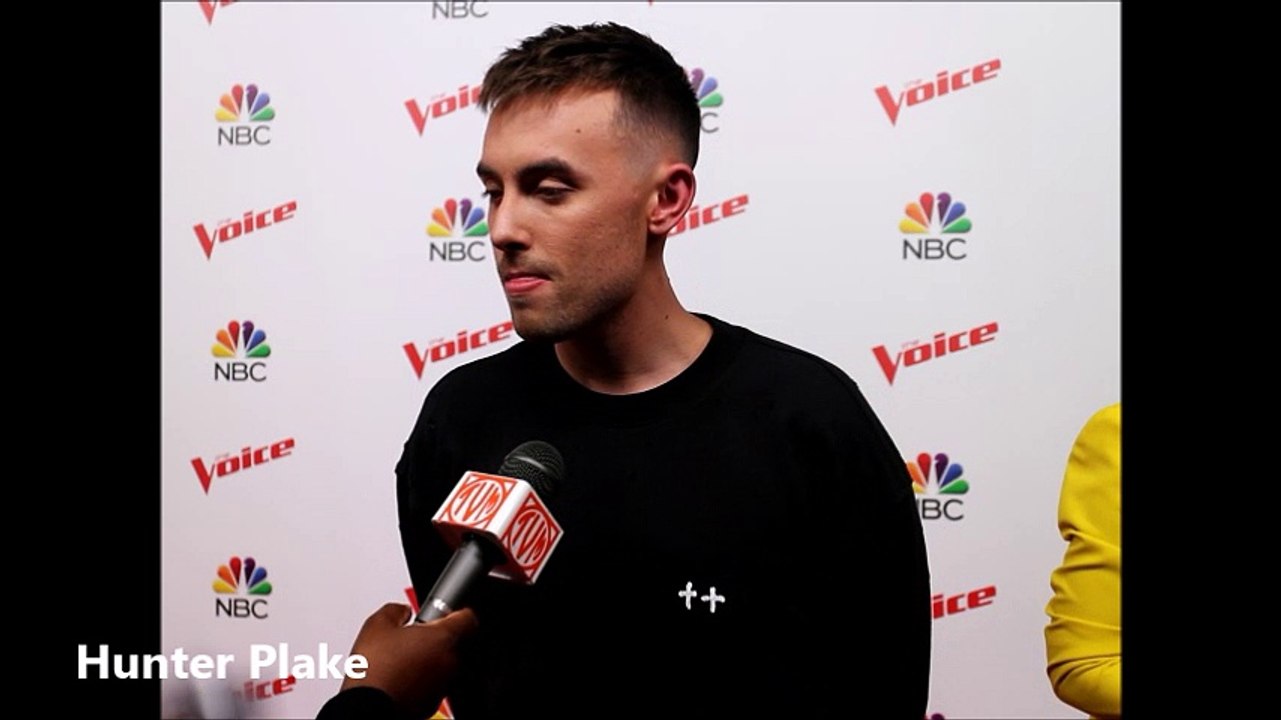 The Voice 12 Top 10 Interviews - Hunter Plake - Team Gwen