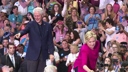 Clinton y Patterson, coautores de un thriller en la Casa Blanca