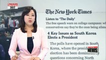 International media focuses on issues facing Korean voters on election day