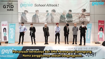 [G7IDSUBS] 170412 Genie music school attack Hongik girls high school - GOT7 (-Jackson)