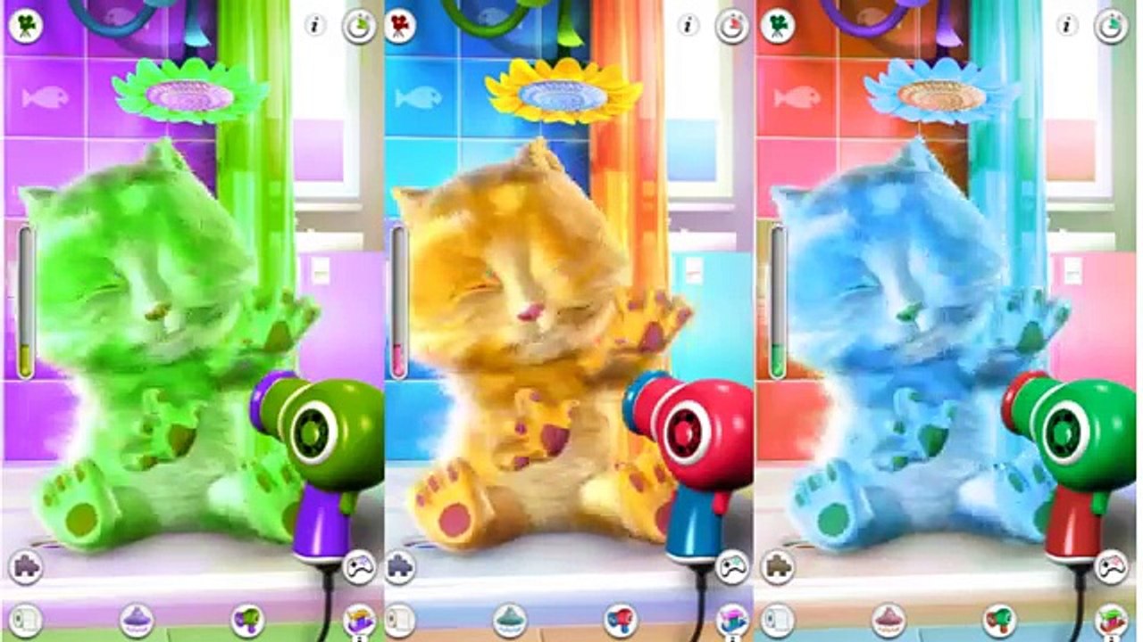 Talking Ginger Cat Colors Reaction Compilation Funny Cat Videos For Kids For Children Funny Video - 2017