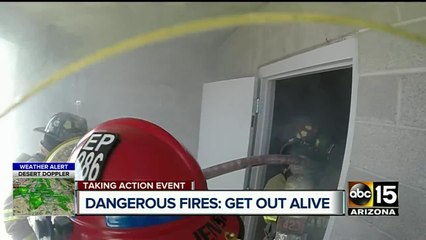 How Valley firefighters train for fires at businesses