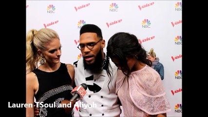 The Voice 12 Top 10 Interviews Lauren Duski, TSoul and Aliyah Moulden of The Voice