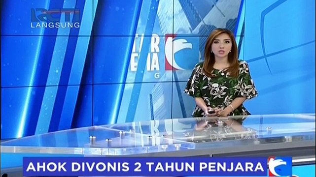 Majelis Hakim Perintahkan Ahok Langsung Ditahan