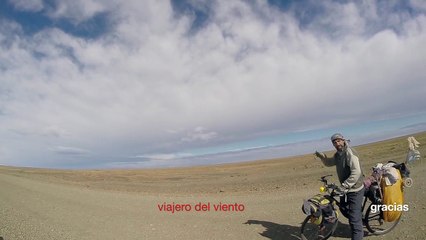 Patagonia, day 251 - kilometre 51.206. Pan America motorcycle trip. Video 15(000258.128-000330.959)