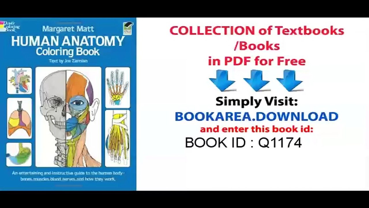 Human Anatomy Coloring Book (Dover Children-s Science Books)