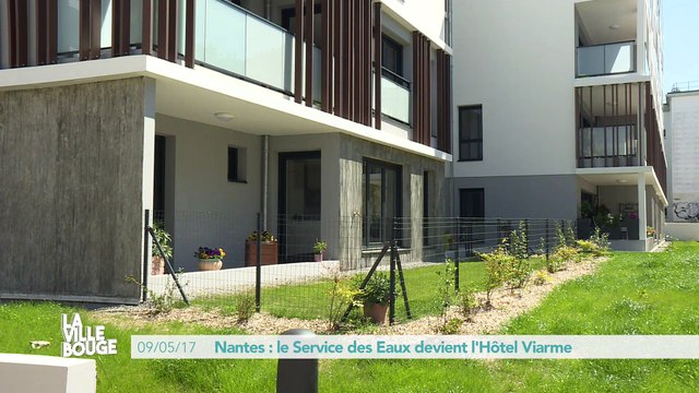 Nantes : le Service des Eaux deviant l'Hôtel Viarme