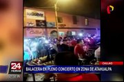 Callao: revelan nuevas imágenes de balacera en concierto