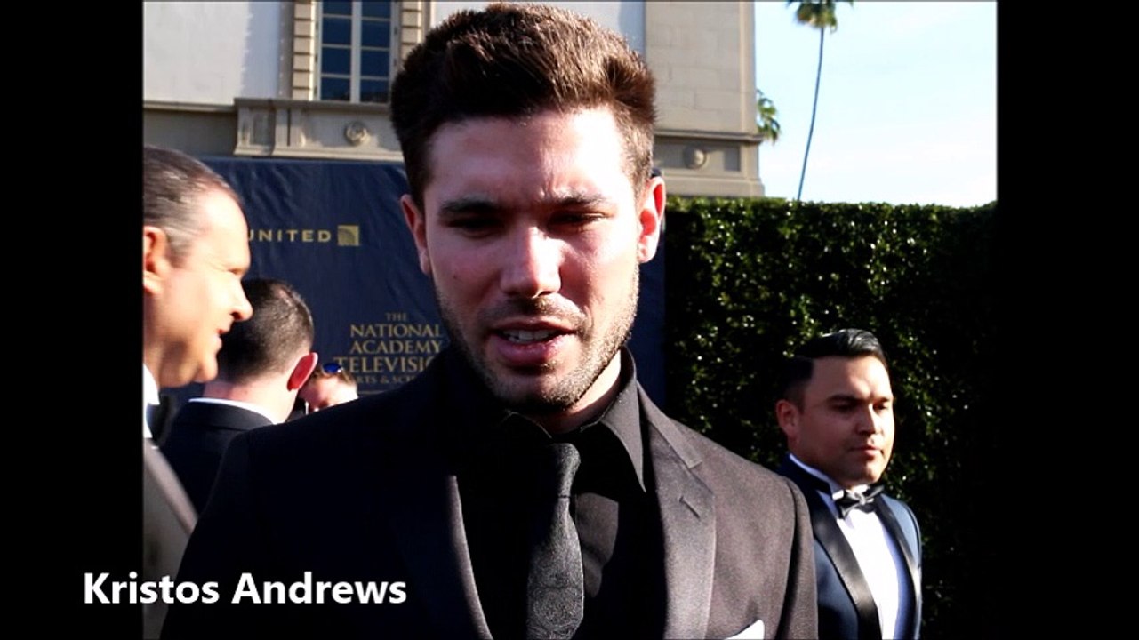 Kristos Andrews of The Bay The Series at 2017 Daytime Creative Arts Emmy Awards