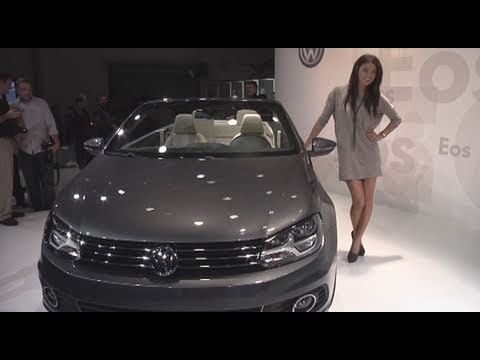 Jessica Szohr Unveils the 2012 Volkswagen EOS