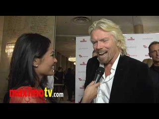 Sir Richard Branson Interview at 4th Annual ROCK THE CASBAH Gala