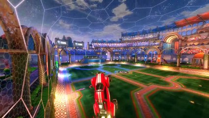 Rocket League: In 2 years of being active on here, this is by far the best shot I have ever seen, hit by Sting
