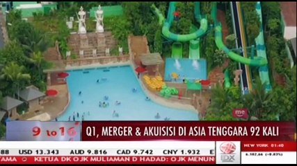 Merger dan Akuisisi di Asia Tenggara Turun