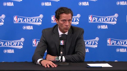 Quin Snyder Postgame Interview | Warriors vs Jazz | Game 4 | May 8, 2017 | 2017 NBA Playoffs