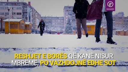 Bora mbulon Prishtinën