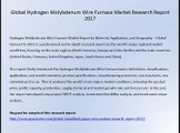 Global Hydrogen Molybdenum Wire Furnace Market Research Report 2017