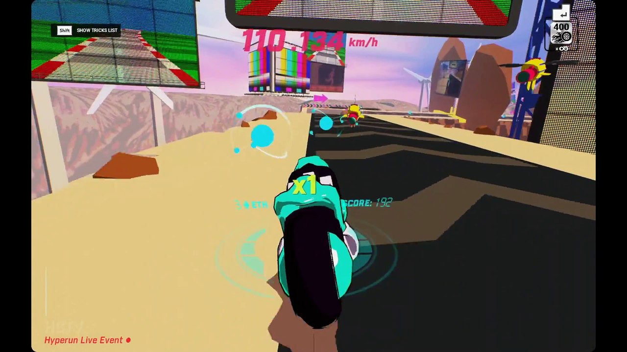 Hyperun - Gameplay de la version alpha