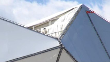 Trabzonspor'un Yeni Stadını Fırtına Vurdu