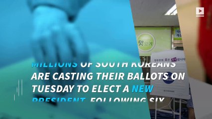 South Koreans vote for new president to replace ousted Park Guen-hye