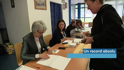 Blancs et nuls : le vote record à la présidentielle