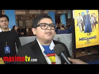 RICO RODRIGUEZ Interview MEGAMIND 3D Premiere