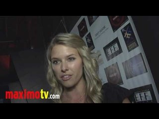 SARAH WRIGHT on "Touchback", Kurt Russell at Hannibal Pictures AFM Blowout Party