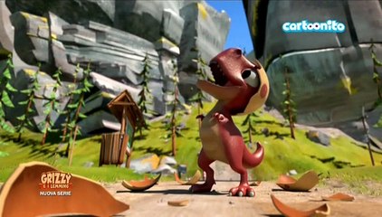 Grizzy e i Lemmings-S01E04-Jurassic Bear