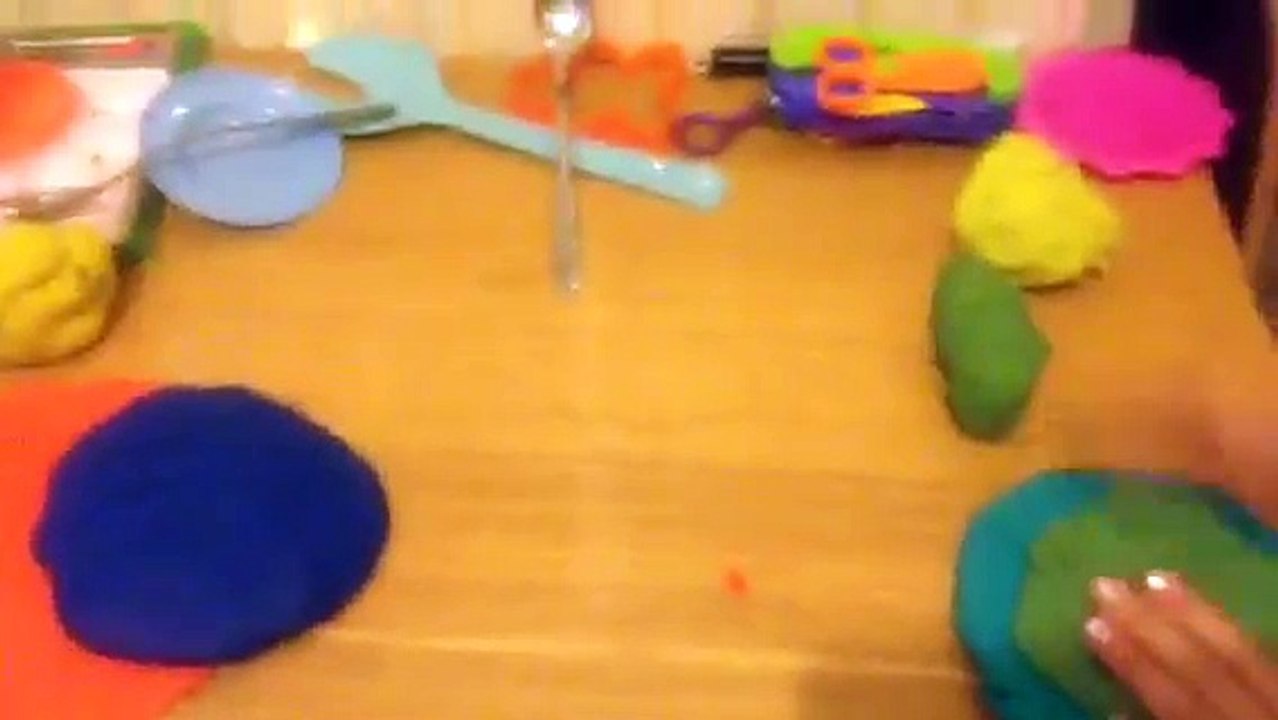 Epic play-doh pizza challenge