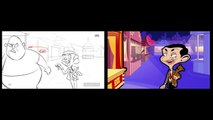 Mr. Bean - From Original Drawings To Animation - Coconut Shy-Lo4pURHK16M