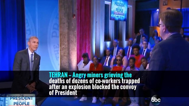 Iranian Coal Miners, Furious Over Deaths, Confront President