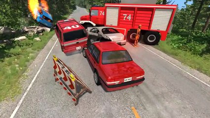 BeamNG drive - St Racing Crashes