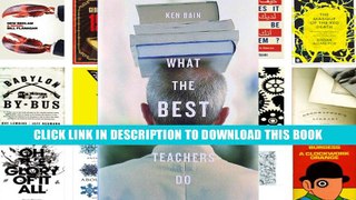 [PDF] Full Download What the Best College Teachers Do Ebook Online