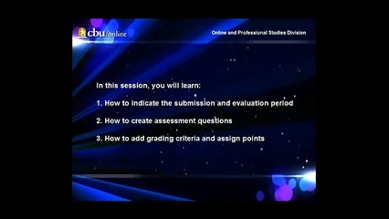 Learn How to Create a Self and Peer Assessment