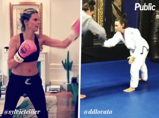 Vidéo : Sylvie Tellier, Demi Lovato : championnes du ring !