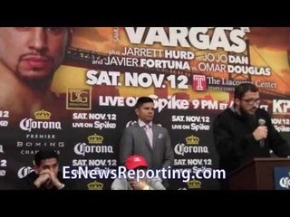Part 6 Samuel Vargas's trainer Press Conference - EsNews Boxing