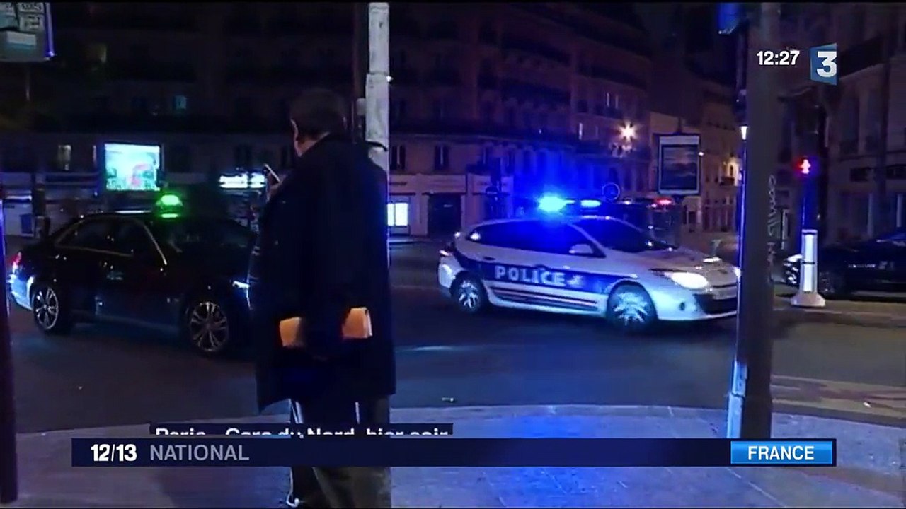 Gare du Nord : une opération policière vise trois hommes en provenance de Valenciennes